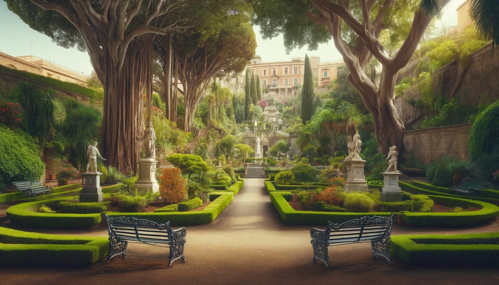 Giardino Garibaldi a Piazza Marina